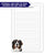 Bernese Mountain Dog Custom Notepad Or Choose Your Dog Breed