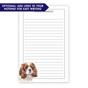 Cavalier King Charles Notepad Set Or Choose Your Dog Breed