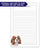 Cavalier King Charles Notepad Set Or Choose Your Dog Breed