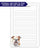 English Bulldog Personalized Notepad Or Choose Your Dog Breed