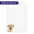 Labrador Retriever Custom Note Pad Or Choose Your Dog Breed