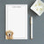 Golden Retreiver Notepad Set Personalized Or Choose Your Dog Breed