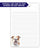 English Bulldog Custom Note Pad Or Choose Your Dog Breed