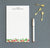 Summery Custom Stationery Note Pads With Strawberries