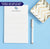 Elegant Hydrangea Notepad Stationery For Letter Writing