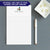 Watercolor Duck Personalized Stationery Notepad For Adults
