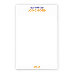 Personalized Hello From Camp Stationery Note Paper For Boys