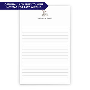 Personalized Lamb Notepad For Work