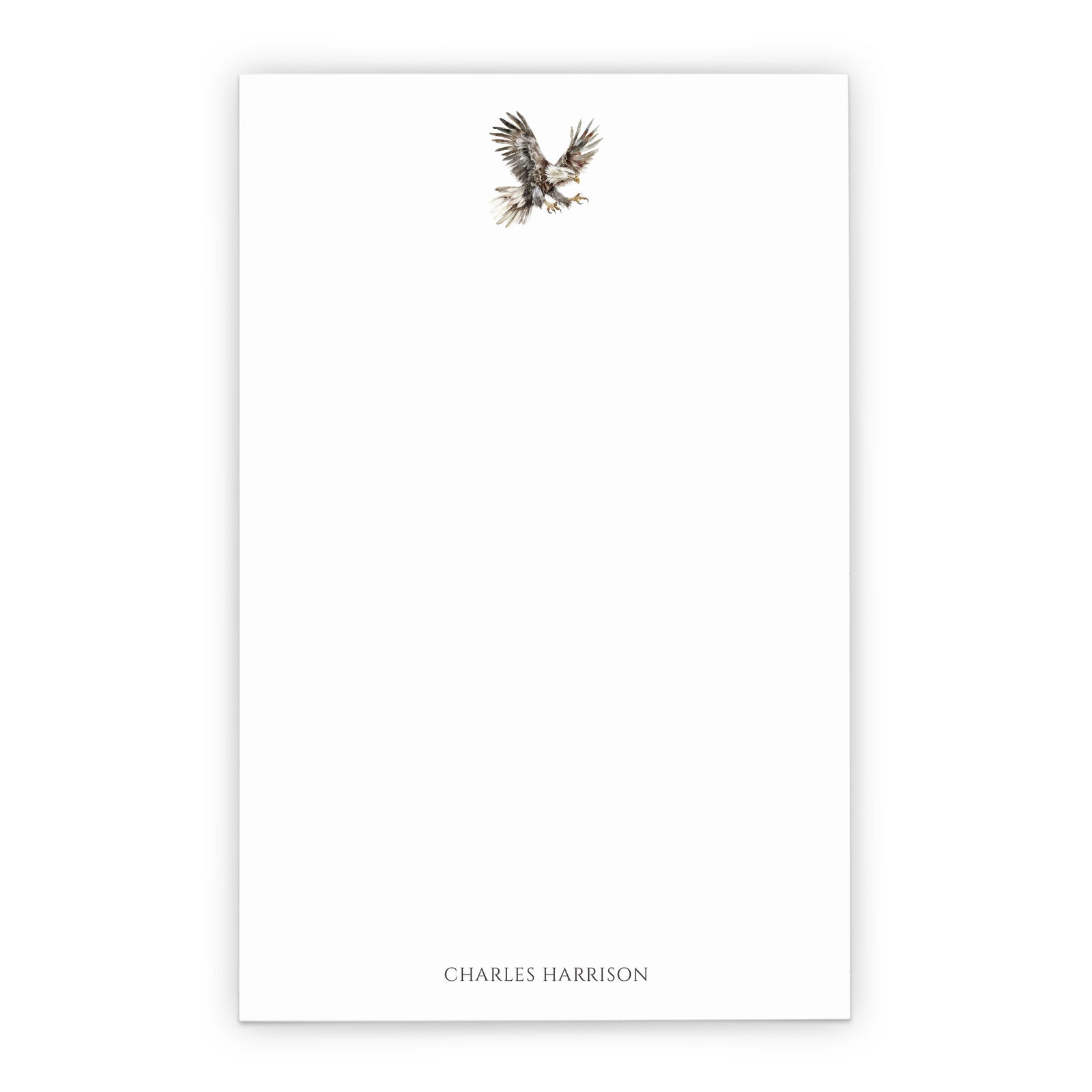 Bald Eagle Personalized Notepad