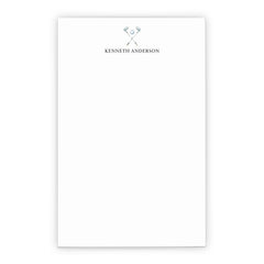 Golf Themed Personalized Notepad