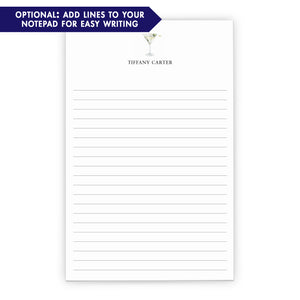 Dirty Martini Personalized Notepad