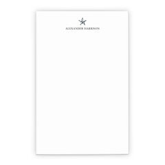 Military Star Personalized Notepad