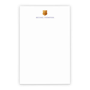 Police Officer Personalized Notepad