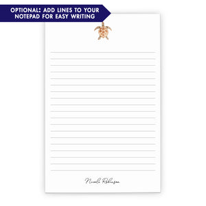 Sea Turtle Personalized Notepad