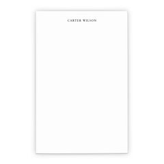 Minimalist Personalized Name Notepad
