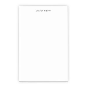 Minimalist Personalized Name Notepad