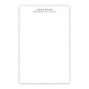 Professional Personalized Notepad With Name