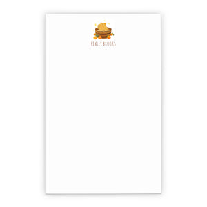 Capybara Personalized Notepad For Kids