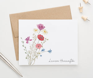 PS202-floral-watercolor-personal-stationery-cards-personalized-wildflower-fall-summer-cute