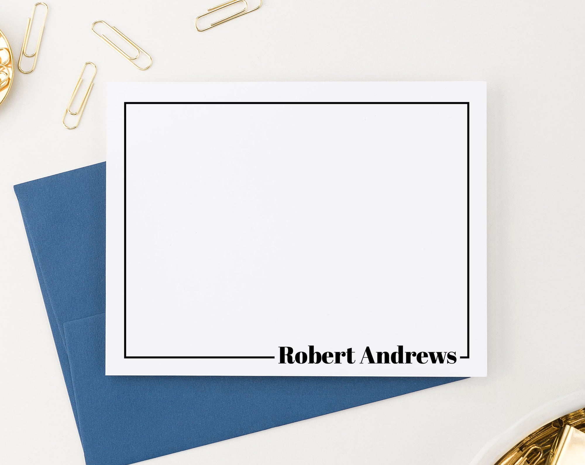 Modern Professional Personalized Stationery For Adults