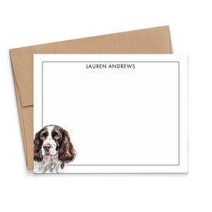 English Springer Spaniel Note Cards Or Choose Your Dog Breed