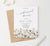 Personalized Rehearsal Dinner Invitations With Wildflowers
