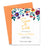 Colorful Mexican Themed Save The Date Cards With Flowers