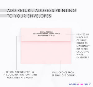 Personalized Star Of David Stationery Note Cards