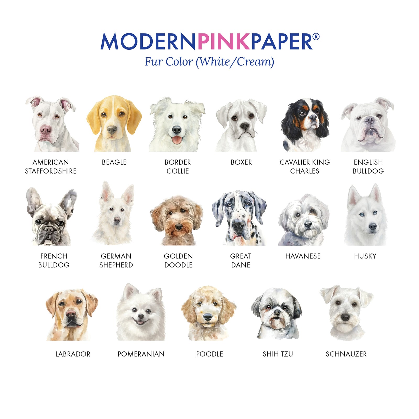 Shiba Inu Monogrammed Note Cards Or Choose Your Dog Breed