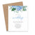 Classic Blue Hydrangea Wedding Invitations Botanical 