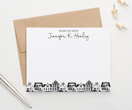Real Estate Stationery Personalized with Houses