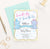 BI033 elephant baby shower invitation for twins pink yellow 1