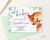 BSI081 watercolor deer baby shower invites personalized greenery 1