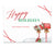 HGC014 Letter Carrier Thank You Cards with Mailboxes-and-Presents-usps postcards red green christmas holiday