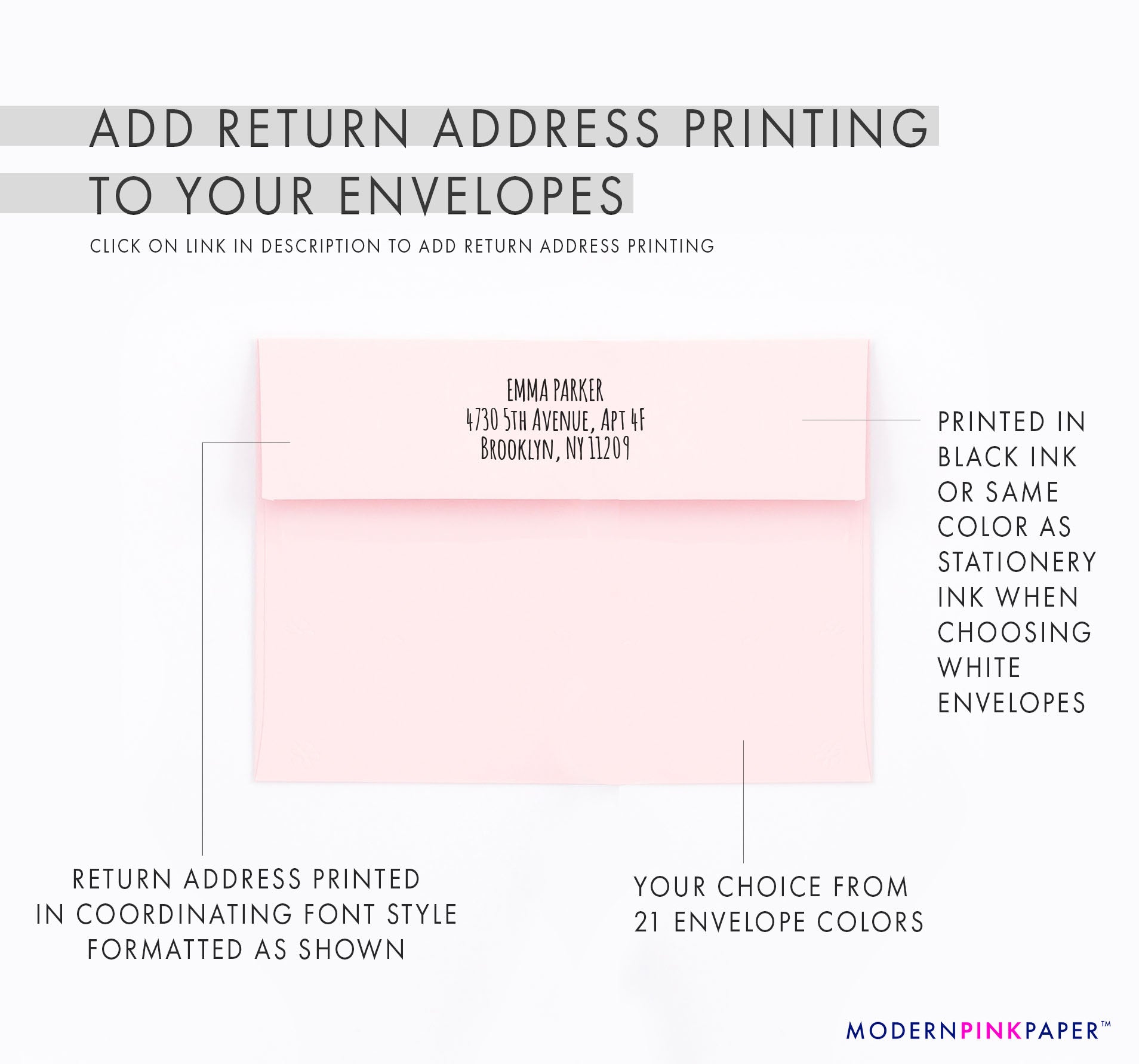 Personalized Heart and Name Stationery Set for Children