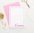 KS014 simple name and border stationary personalized for kids simple 2