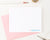 KS017 personalized heart and name stationery set for children cute hearts simple 1