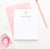 KS070A cross and bottom lace kids stationary personalized girls boys pink crosses 1