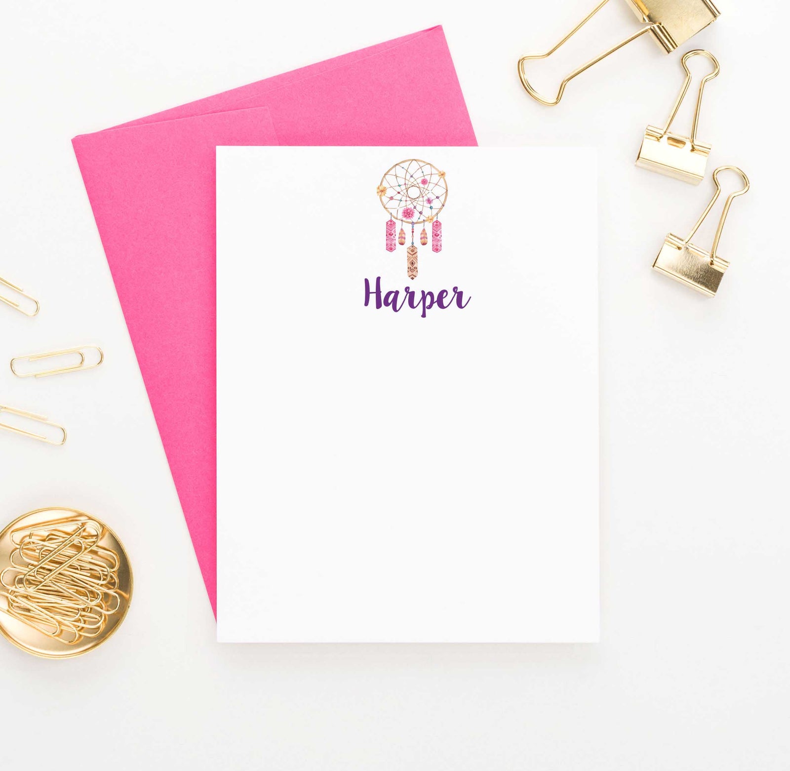 KS082 personalized dreamcatcher stationary for children kids girls boys dream catcher boho