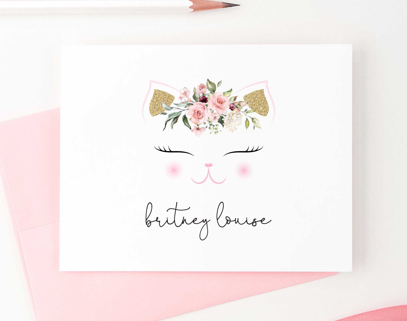 Personalized Note Cards Tagged 