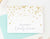 KS118 personalized folded gold stars stationery for kids star cute from the nursery of
