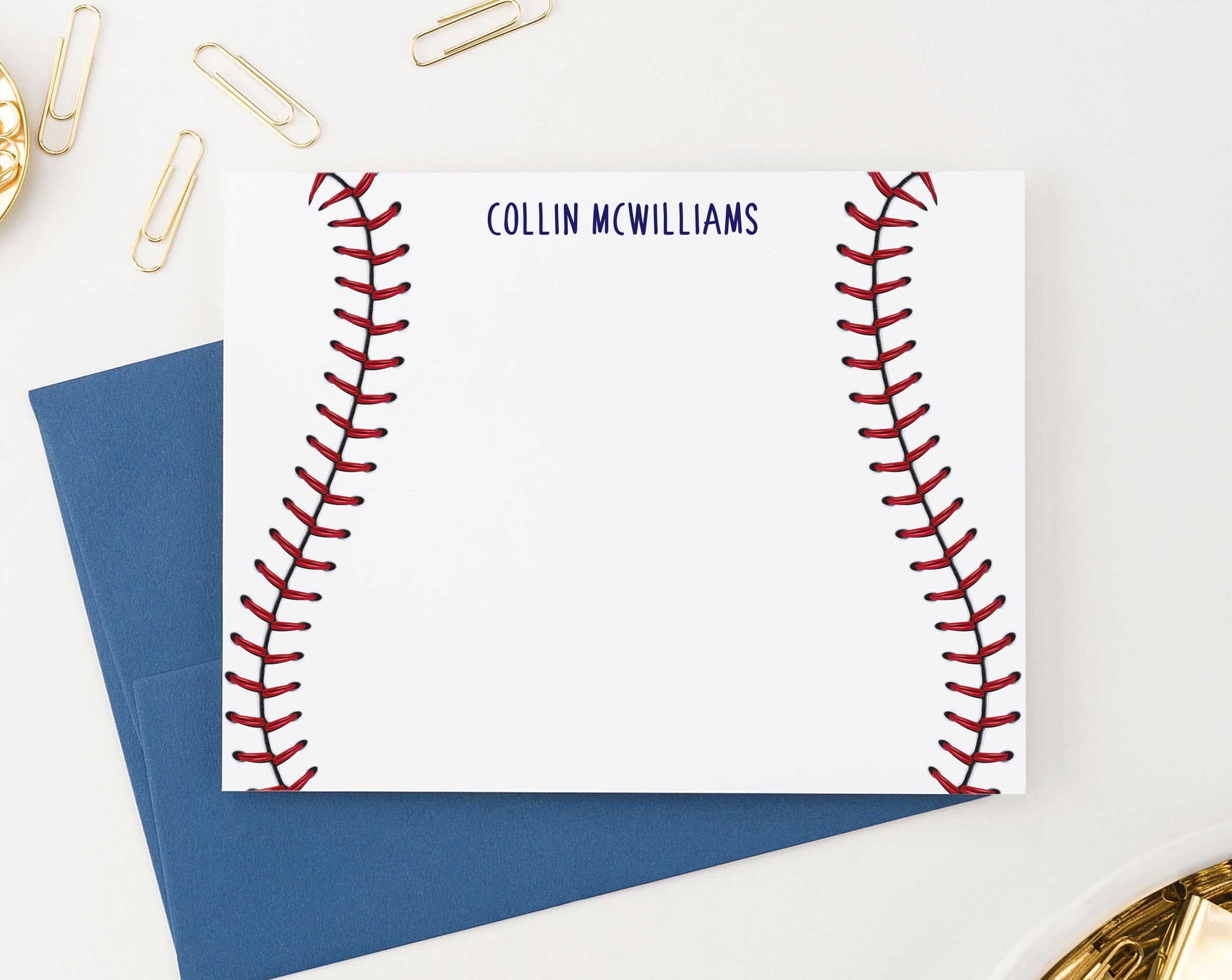 Personalized Note Cards Tagged  personalized-note-cards-tagged-sports-note-cards-modern-pink-paper