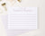 KS161 personalized a note from lined kid stationery set for girls simple 2nd photo