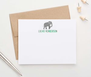 KS167 elephant personal simple stationery for kids animal zoo 2nd photo