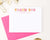 KS178 girls thank you stationary personalized kids simple cute 1st photo