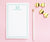 NP006 personalized kids notepad with cat and border block font 1