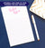 NP012 script font personalized kids notepad simple writing paper lined