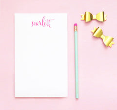 NP022 kids simple personalized notepads set stationery.