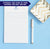 NP031 personalized name and single letter monogram note pads writing paper lined