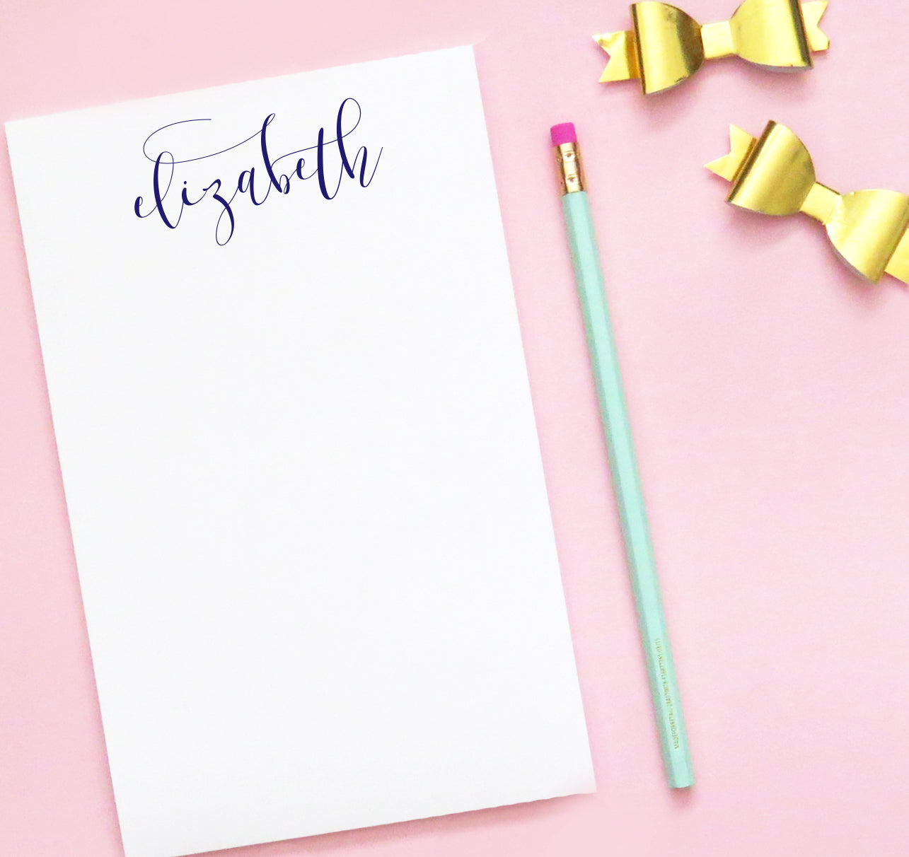 NP045-modern personalized notepad for women simple stationery